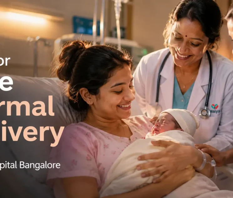 Safe normal delivery tips at Maiya Hospital Bangalore