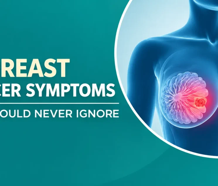 5 breast cancer symptoms women should never ignore.