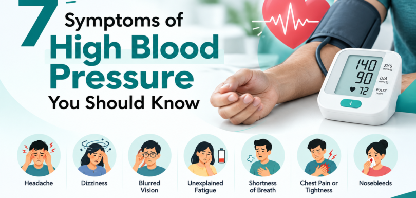 7 symptoms of high blood pressure – Maiya Hospital